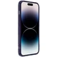 TPU чехол Nillkin Nature Pro Magnetic для Apple iPhone 14 Pro (6.1") Темно-фиолетовый (прозрачный) - изображение 5