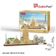 Пазл Cubic Fun Трехмерная головоломка-конструктор City Line Barcelona (MC256h) - изображение 8