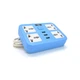 Мережевий фільтр живлення Voltronic TВ-Т15, 4роз, 3*USB Blue (ТВ-Т15-Blue) - изображение 1