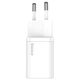 Зарядное устройство Baseus Super Si 1C 20W With Simple Wisdom Data Cable Type-C/iP White (TZCCSUP-B02) - изображение 2