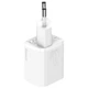 Зарядное устройство Baseus Super Si 1C 20W With Simple Wisdom Data Cable Type-C/iP White (TZCCSUP-B02) - изображение 3