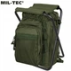 Крісло-рюкзак складне Mil-Tec 20Л Олива ANSITZRUCKSACK M.HOCKER OLIV (14059001-20) - зображення 1