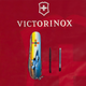 Складной нож Victorinox HUNTSMAN ARMY Самолет + Эмблема ВС ВСУ 1.3713.3.W3040p - изображение 6