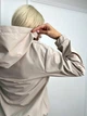 Женская демисезонная ветровка Fashion 46/48 бежевый - изображение 2