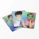 Голографические карточки Seventeen K-POP lomo card карточки к поп севентинс - The best always yours - 55 шт - изображение 4
