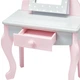 Туалетный столик для куклы Teamson TD-0207AG Серый/Розовый - изображение 3