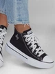 Женские кеды Skechers 36 Черный 185063 BKW - изображение 4