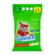 Super Cat Стандарт - древесный наполнитель для туалета с ароматизатором (зеленый) , 3 кг - изображение 1
