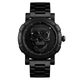 Мужские наручные часы Skmei Skull 9178 с черепом Black - изображение 2