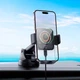 Автотримач для телефону BOROFONE BH210 на панель з функцією бездротової зарядки 15W для Android Iphone Чорний - изображение 6