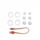 Беспроводные наушники JBL Live Free NC+ TWS (JBLLIVEFRNCPTWSW) белые - изображение 6