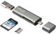 Czytnik kart USB PNY Technologies USB-C Card Reader / USB-A Adapter (R-TC-UA-3N1E01-RB) - obraz 1