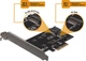Плата расширения Frime PCI-E x4 to M.2 (B & M Key) NGFF (ECF-PCIEtoSSD001.LP) - изображение 2