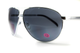 Окуляри біфокальні (захисні) Global Vision Aviator Bifocal (+3.0) (gray), чорні біфокальні лінзи в металевій оправі - зображення 5