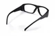 Спортивная оправа под диоптрии Global Vision RX-iRop-11 Black (clear) RX-able, прозрачные в чёрной оправе - изображение 3