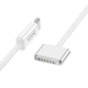 Кабель MagSafe 3 на Type-C для заряджання MacBook HOCO Stone magnetic charging cable (140W, 2m, магнітний). White - зображення 1