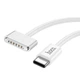 Кабель MagSafe 3 на Type-C для заряджання MacBook HOCO Stone magnetic charging cable (140W, 2m, магнітний). White - зображення 5