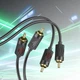 Аудіо кабель 2RCA to 2RCA 1.5m тюльпан-тюльпан перехідник AUX Hoco UPA29 - зображення 1