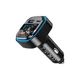 FM модулятор XO BCC08 автомобільний зарядний пристрій MP3/PD/2USB/3,1A Чорни (XO-BCC08) - изображение 4