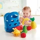 Ігровий набір Hape Іграшкові продукти Кошик із фруктами 8 предметів (6943478029149) - зображення 4