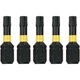 Набор бит DeWALT IMPACT TORSION, ударные, Torx, Т30, L= 25 мм, 5 шт (DT7384T) - изображение 2