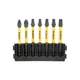 Набор бит DeWALT в касете для Tough Case, FlexTorq, L57 мм,Рh2, Рz2,T20-2шт.T25-2шт.,T30 (DT70820) - изображение 1