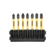 Набор бит DeWALT в касете для Tough Case, FlexTorq, L=57 мм, Рz2 - 7 шт. (DT70821) - изображение 1
