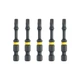 Набор бит DeWALT IMPACT TORSION, ударные, Torx, T25, L=57 мм, 5 шт (DT7396T) - изображение 2