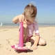 Іграшка для піску QUUT TRIPLET 4 в 1 для піска, снігу та води рожевий (170013) - зображення 2