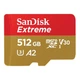 Карта памяти SanDisk 512GB microSD class 10 UHS-I U3 V30 Extreme (SDSQXAV-512G-GN6MN) - изображение 1