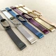 Mеталлический ремешок Миланская Петля Milano Jobs Xiaomi Mi Band 6/5/4/3 золото (mrk3064) - изображение 3