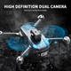 Квадрокоптер с камерой KF613 – дрон с 4K HD, GPS, БК двиг. до 300 м. 18 хв. + кейс - изображение 5