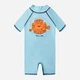 Детский комбинезон для купания + шапочка Minoti 17SWIM 6 40134JNR 116-122 см Бирюзовый (5063025243765) - изображение 2
