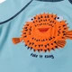 Детский комбинезон для купания + шапочка Minoti 17SWIM 6 40134JNR 116-122 см Бирюзовый (5063025243765) - изображение 4