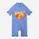 Детский комбинезон + шапочка для купания для девочки Minoti 18SWIM 2 40138JNR 104-110 см Синий (5063025244724) - изображение 2