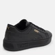 Женские кеды кожаные низкие Puma Smash Platform V3 39075807 38.5 (5.5UK) 24.5 см Puma Black-Puma Gold (4099683386019) - изображение 4
