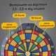 Безопасный детский дартс комплект мишень и дротики, Набор для дартса детский настенный дартс Baili АН5867 - изображение 5