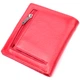 Кожаный женский кошелек ST Leather 9,5х10,3х1,5 см (acs0028384) Красный - изображение 2