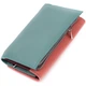 Красивий жіночий шкіряний гаманець у три складання ST Leather Wallet 19441 - зображення 2