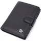 Солидный мужской бумажник из натуральной кожи ST Leather Wallet 22467 Черный - изображение 1