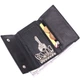 Практична універсальна ключниця із натуральної шкіри ST Leather Чорний (bg224fash83) - зображення 7