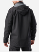 Куртка штормовая мужская 5.11 Tactical Force Rain Shell Jacket 48362-019 XS Черная (888579491166) - изображение 5