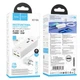 Сетевой удлинитель фильтр HOCO Talent desktop charger AC10A |1.5 м,2USB/2Type-C/1xSocket, PD/QC, PD65W| Белый - изображение 7