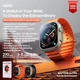 Розумний Наручний Смарт Годинник Remax WATCH8 Ultra 1.85" |BT Call, Track, HeartRate, IP68| Чорний - зображення 7