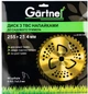 Нож для триммера Gartner 255х25.4 мм 40 ТВС (4822400234481) - изображение 2