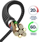 Кабель Remax Lesu Series Power Delivery Type-C to Type-C 65W Black (RC-195) - изображение 4