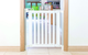 Bramka zabezpieczająca Safe SafeGate Wood Hardware Mounted 76 -105 cm Biała (5712088200023) - obraz 6