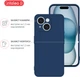 Чехол для смартфона Intaleo SoftShell для Apple iPhone 15 Blue (1283126585210) - изображение 3