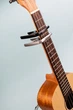 Каподастр для укулеле Guitto GGC-07 Silver - изображение 5