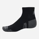 Набір чоловічих шкарпеток коротких бавовняних Under Armour Performance Cotton 3p Qtr 1379528-001 M 3 пари Чорний (196883994243) - зображення 2